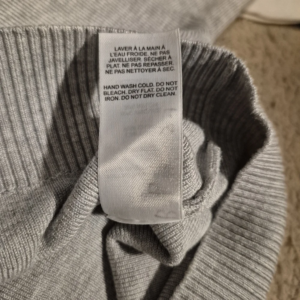 Garage Boxy Cropped Polo Sweater S Like New - Picture 12 of 13